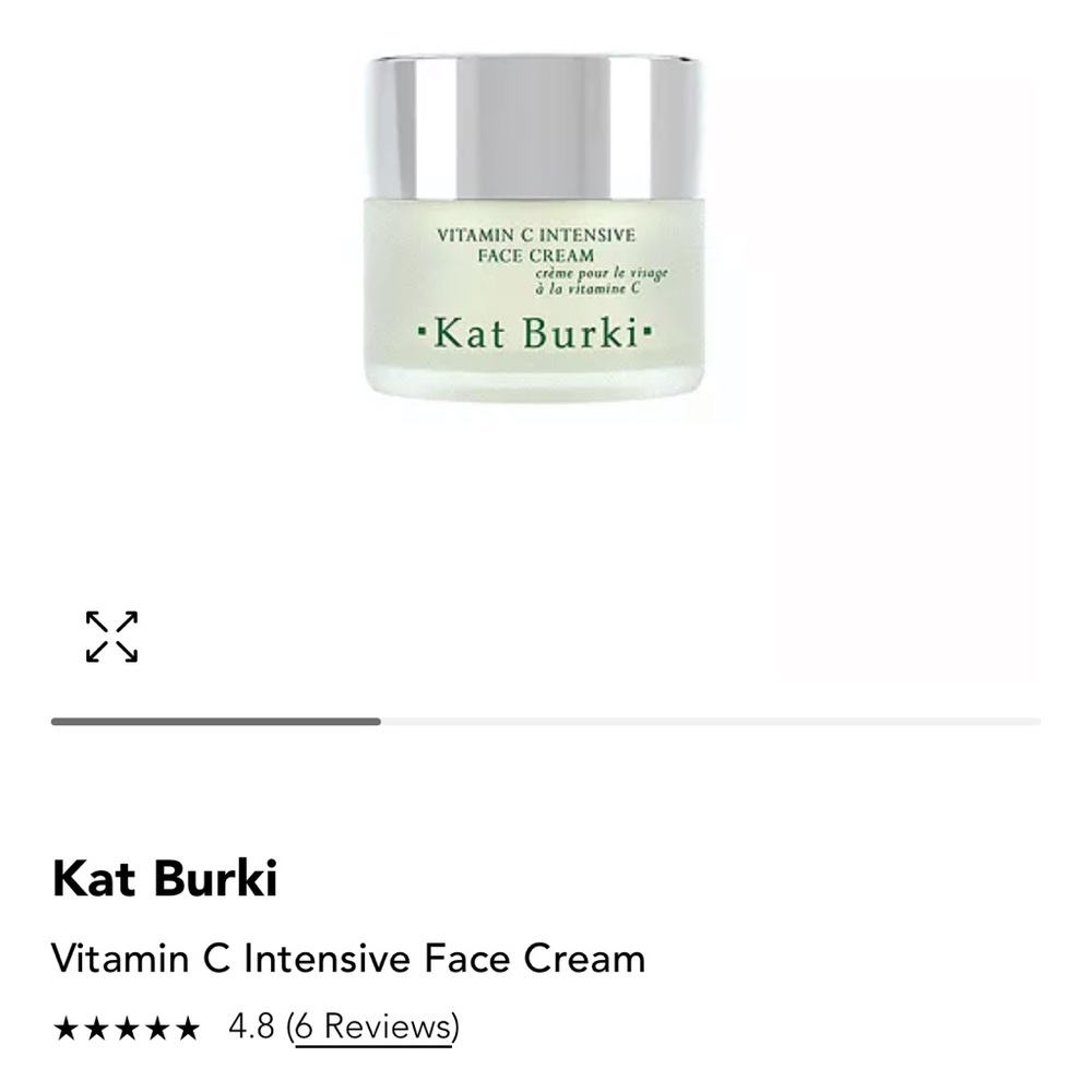 Kat burki vitamin c face cream